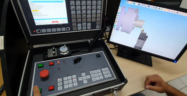 SSCNC PAINEL FUNÇÃO SINGLE BLOCK